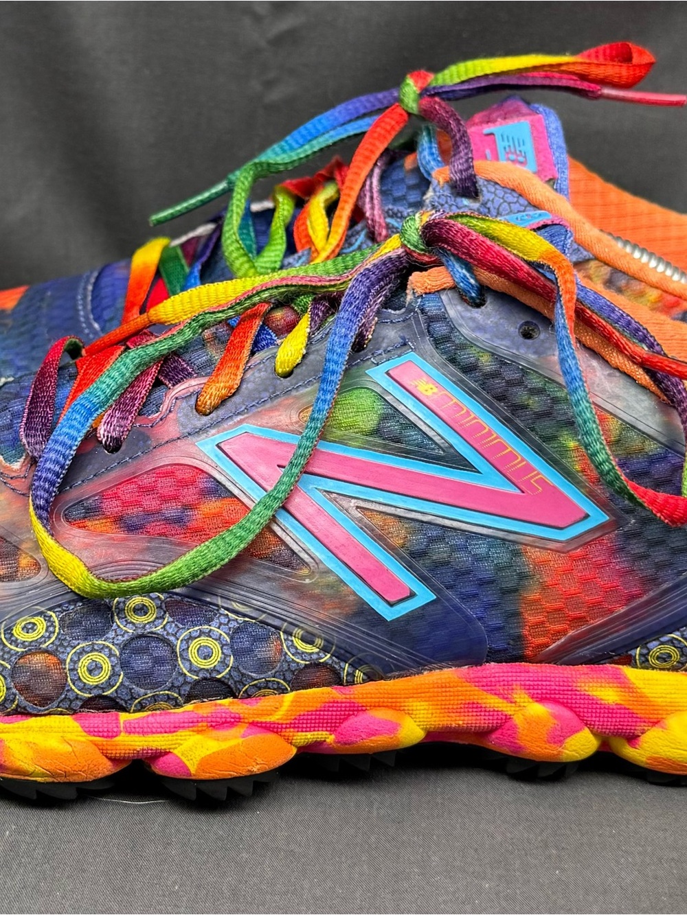 New Balance Kids' Rainbow Athletic Shoes - Multicolor